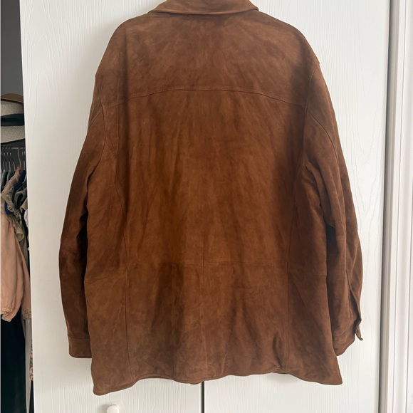 Brooks Brothers Brown Suede Men’s Jacket - Picture 2 of 12